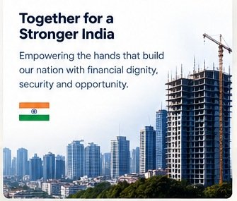 Indian construction skyline